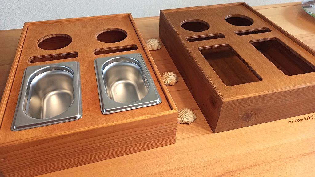 Holz verleiht der Box mit seiner einmaligen Maserung einen schönen Look. Jede Box wird sorgfältig gefertigt. (Foto: tom/dkf)